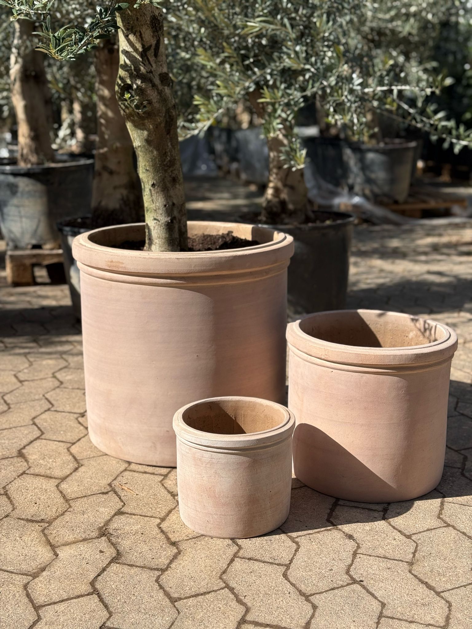 Havekrukke 'Terra' - naturlig terrocotta