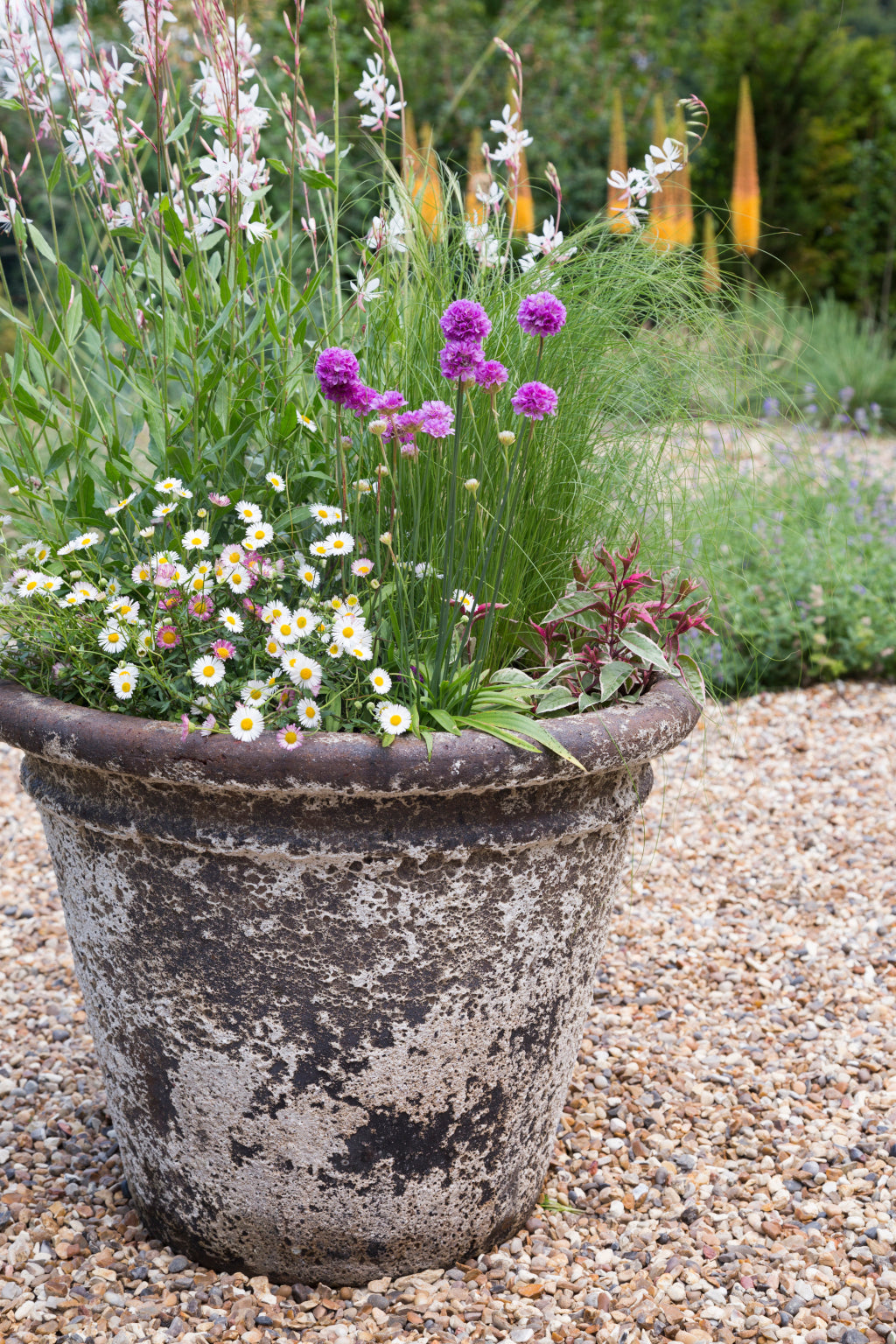 Havekrukke 'Betula' - glaseret terracotta