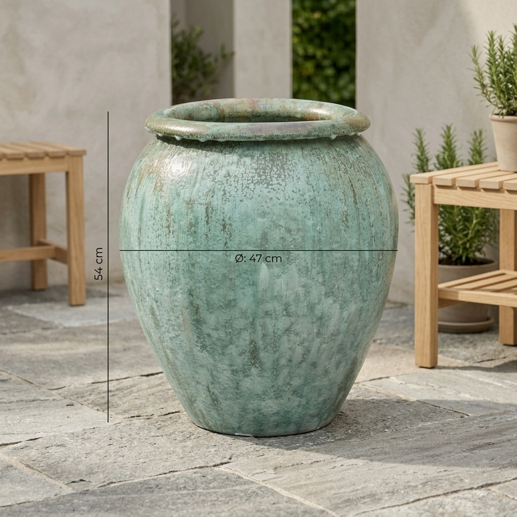 Water Jar Opal Green