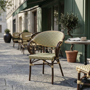 Paris Caféstol m. armlæn – Fransk Flet