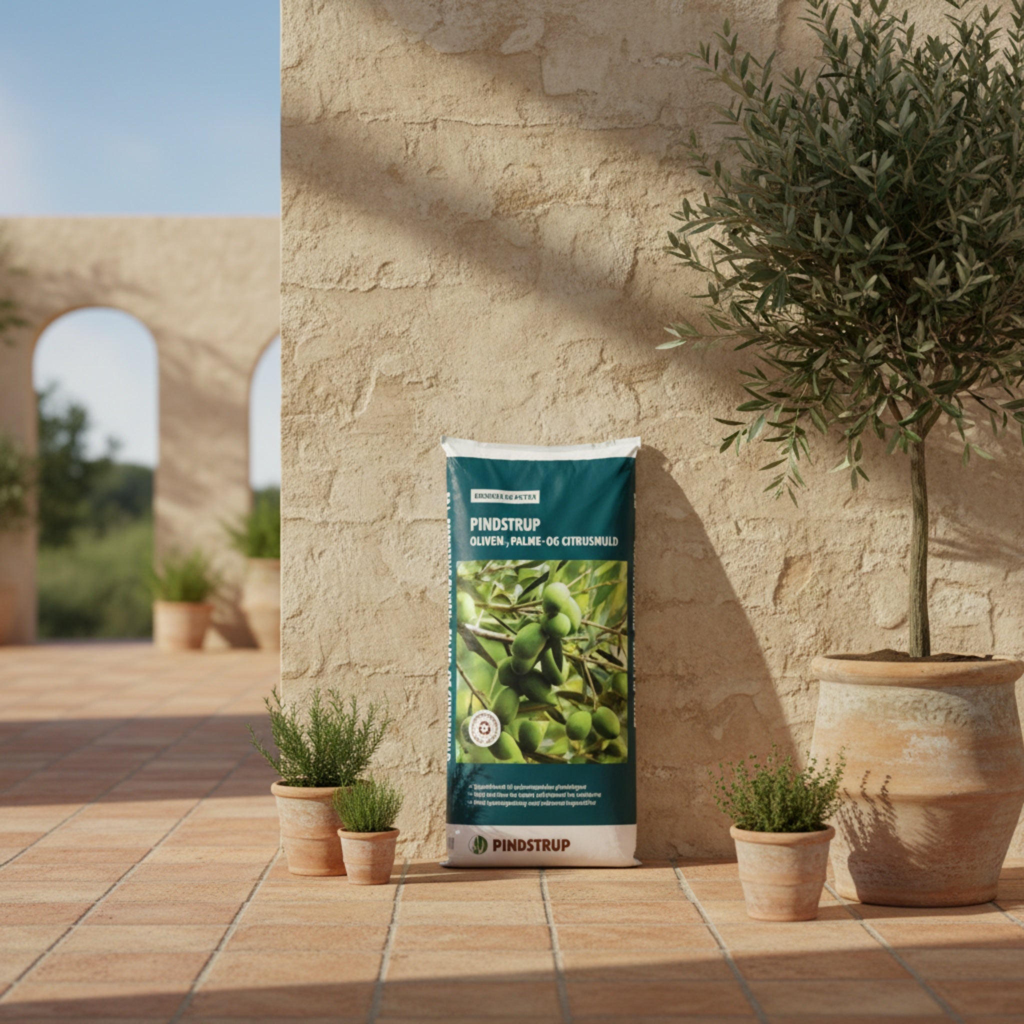 Pindstrup Oliven-, Palme- og Citrusmuld - 50 L
