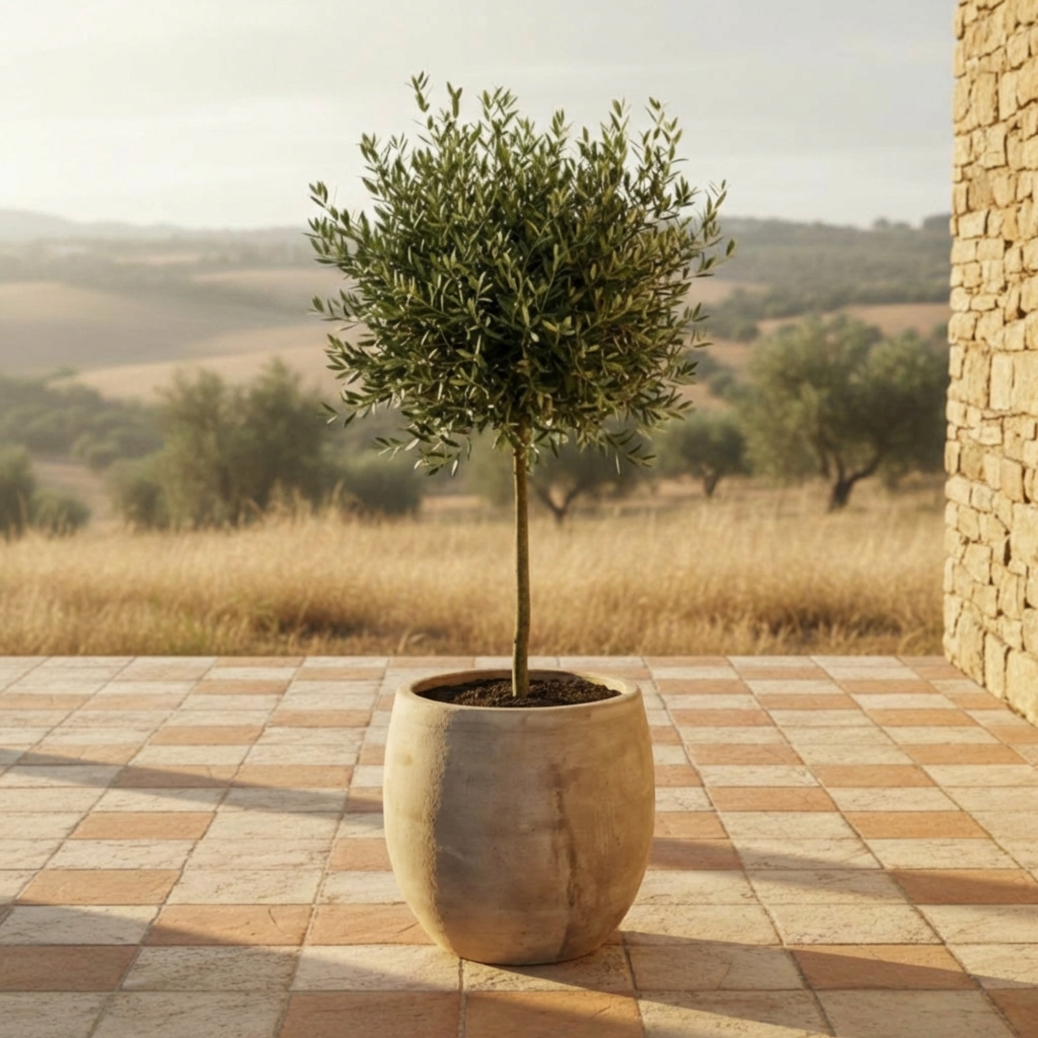 Oliventræ +15år gammelt. 100-120cm høj. Stammeomkreds 10-15cm