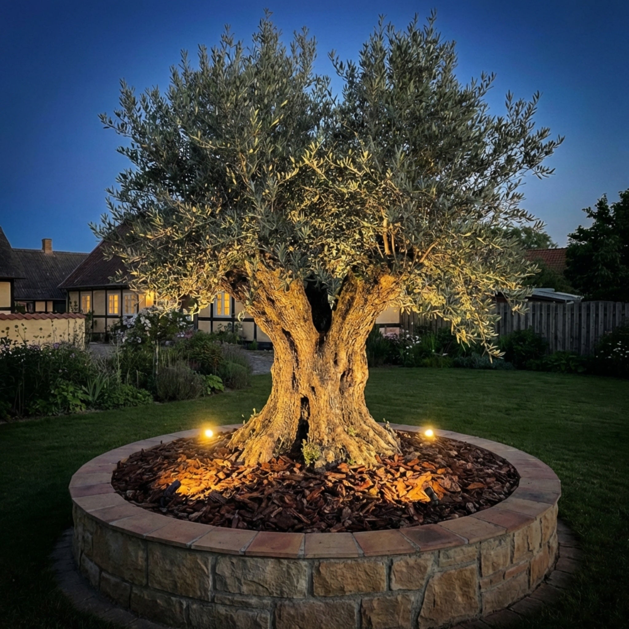 Oliventræ i XXXL +200år gammelt. 220-240cm høj. Stammeomkreds 180-220cm